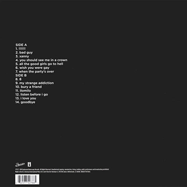 Billie Eilish – When We All Fall Asleep, Where Do We Go?