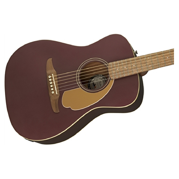 Fender Malibu Player Burgundy Satin Elektro Akustik Gitar