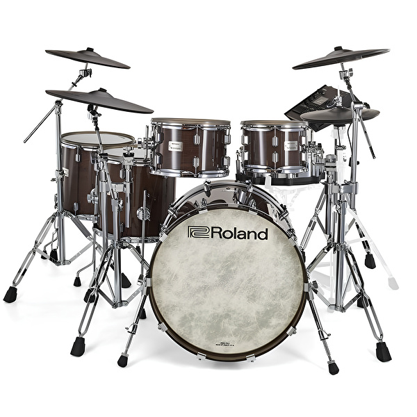 ROLAND VAD716 V-Drums Acoustic Design Gloss Ebony Elektronik Davul Seti