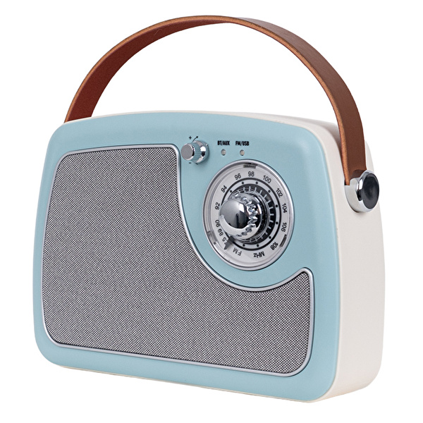 KOZMOS FB-R902-BLUE Retro Radyo ve Bluetooth Hoparlör