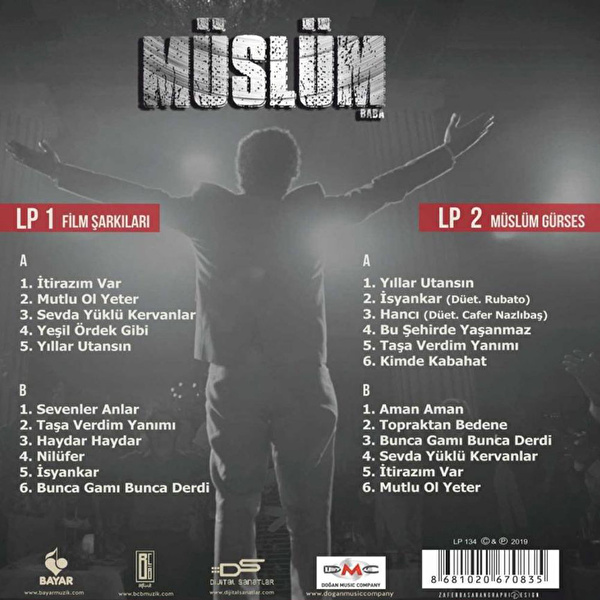 Timuçin Esen, Müslüm Gürses - Müslüm Baba (Film Müziği)