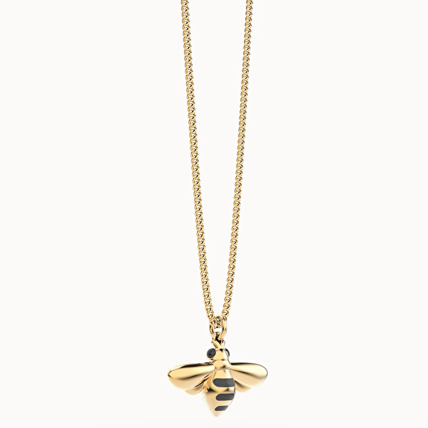 CHOCLI 18 Ayar Altın Kaplama Arı Kolye