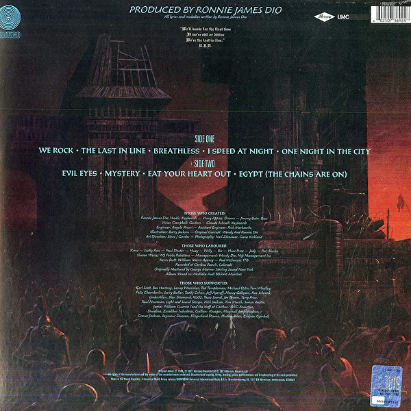 Dio - The Last In Line (Remastered)