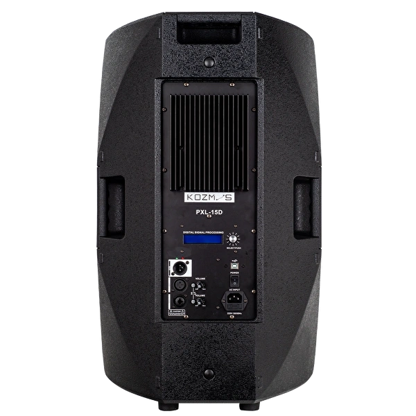 KOZMOS PXL-15D / 15-inç 2 Yollu Hoparlör - USB Slot / LCD Ekran