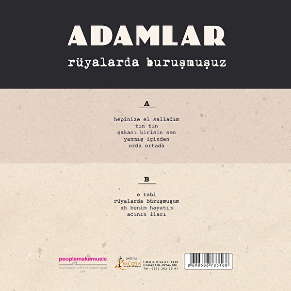 Adamlar-Rüyalarda Buruşmuşuz