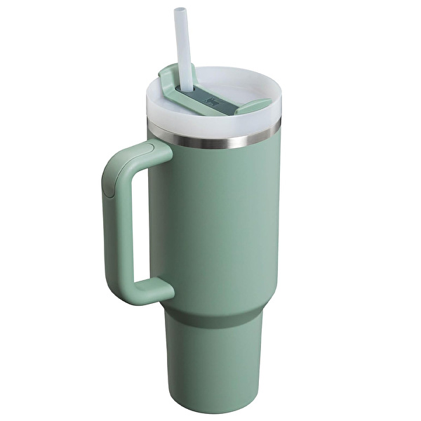 STANLEY Quencher Pipetli Termos Bardak 1.18 Lt Yeşil