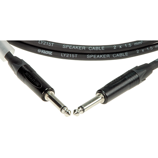 Klotz SC-1 Neutrik Konnektör 1m 2x1,5mm² Gitar Amfi Kabin Kablosu