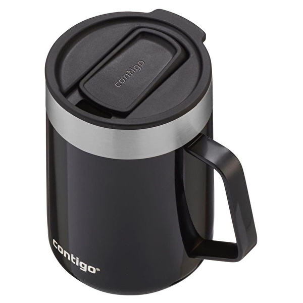 CONTIGO Streeterville Vakumlu Masa Kupası 420 ml Siyah