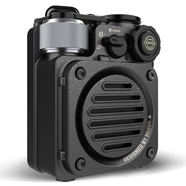 MUZEN Wild Mini Black Bluetooth Speaker