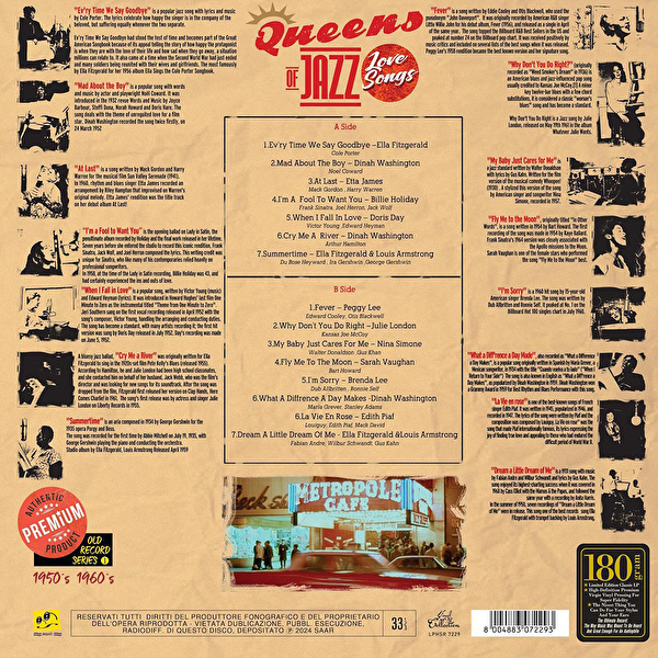 Queens Of Jazz - Love Songs