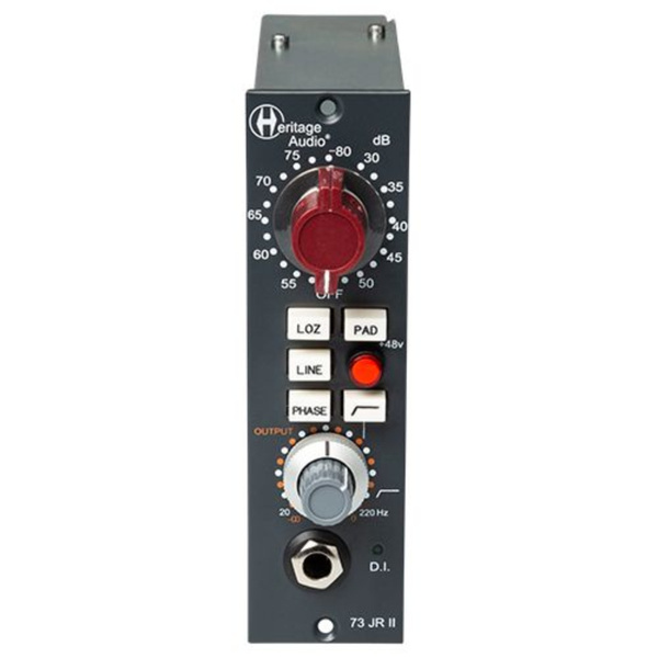 HERITAGE AUDIO 73 JR II 500 Serisi Mikrofon Preamfisi / DI Modülü