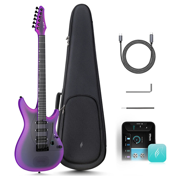 Enya INSPIRE/ROYALPURPLE Elektro Gitar