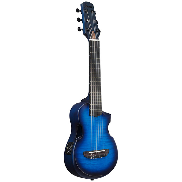 IBANEZ AUP10FMNE-TBO Ukulele Mavi Elektro Akustik Gitar