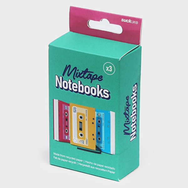 SUCK UK Kaset Notebooks