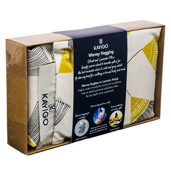 KAYIGO Warmy Ilık Sarılma Yastığı Hardal Çiçeği