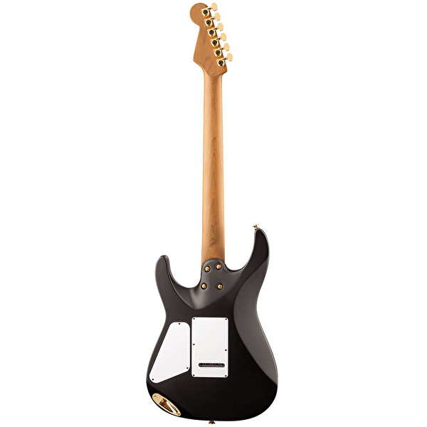 Charvel Pro Mod DK24 HH 2PT CM Poplar Burl Karamelize Akçaağaç Klavye Transparent Black Burst Elektro Gitar