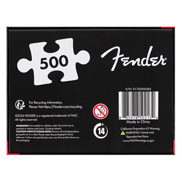 FENDER 500 Parça Stratocaster Puzzle