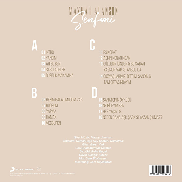 Mazhar Alanson – Senfoni