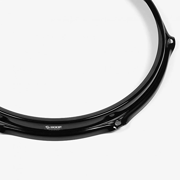 S-HOOP SH126BLK - Triple Flanged 6-Delikli 12