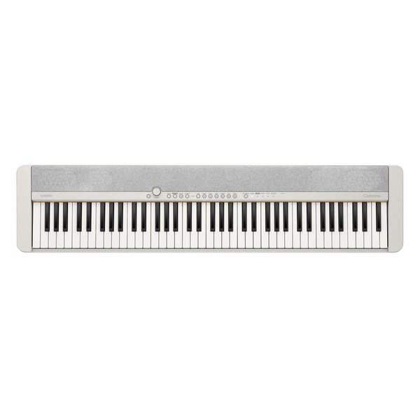 CASIOTONE CT-S1-76WE 76 Tuş Piyano Stili Hassasiyetli Standart Beyaz Org (Adaptör Dahil)