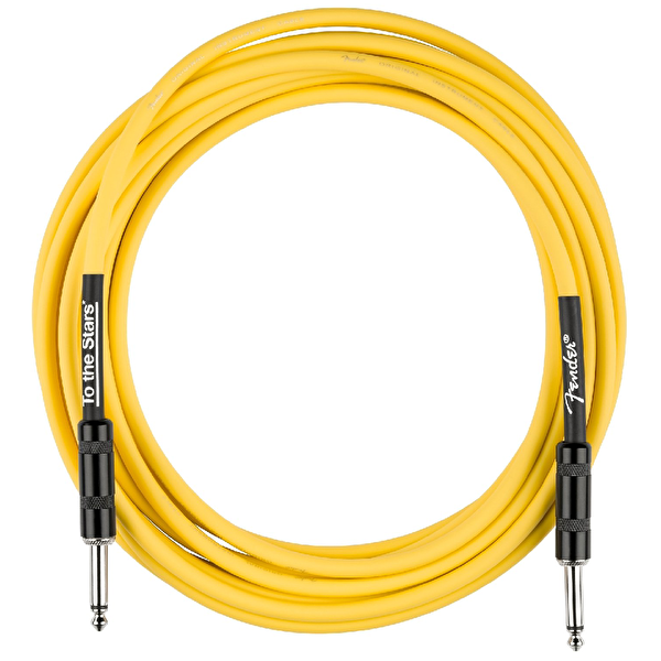 Fender Tom DeLonge To The Stars Graffiti Yellow 3metre Enstrüman Kablosu