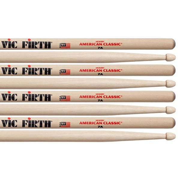 VIC FIRTH P7A.3‑7A.1 – American Classic® 7A Serisi 4'lü Baget Paketi