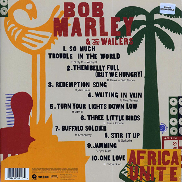 Bob Marley & The Wailers - Africa Unite (Siyah Plak)