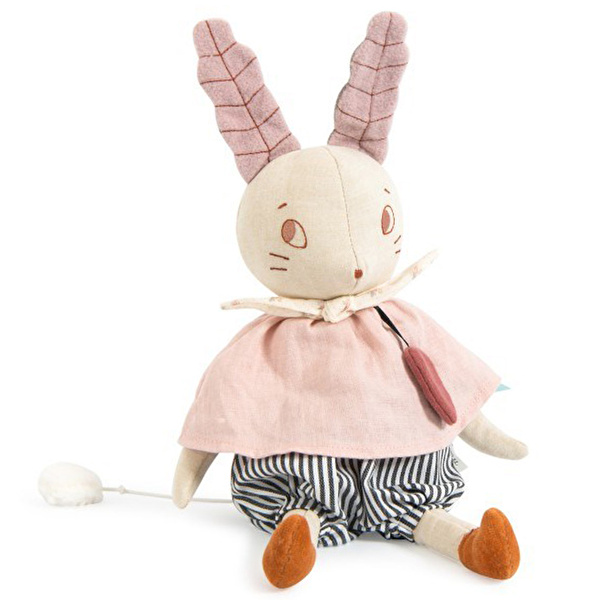 MOULIN ROTY Müzikli Peluş Oyuncak Tavşan