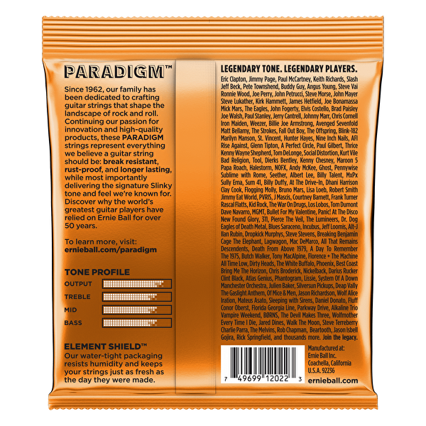 ERNIEBALL P02022 - Hybrid Slinky Paradigm 9-46 Elektro Gitar Teli