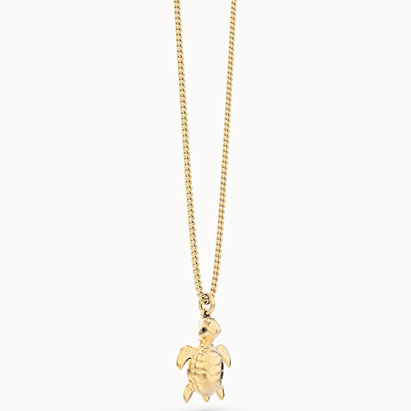 CHOCLI 18 Ayar Altın Kaplama Kaplumbağa Kolye