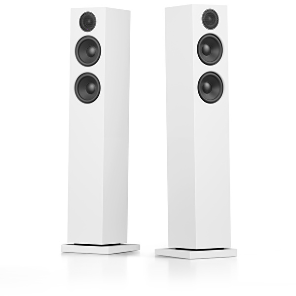 Audio Pro A38 Beyaz Aktif Kule Tipi Akıllı Ev Hoparlör Seti (Çift)