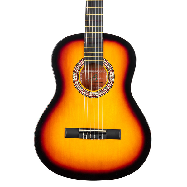 BARCELONA LC 3600 BS  3/4 Junior Brown Sunburst Klasik Gitar