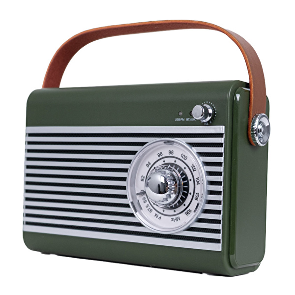 KOZMOS FB-R402-FG Retro Radyo ve Bluetooth Hoparlör