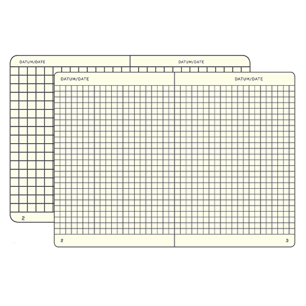 LEUCHTTURM Not Defteri Orta Boy (A5) Kareli, Siyah