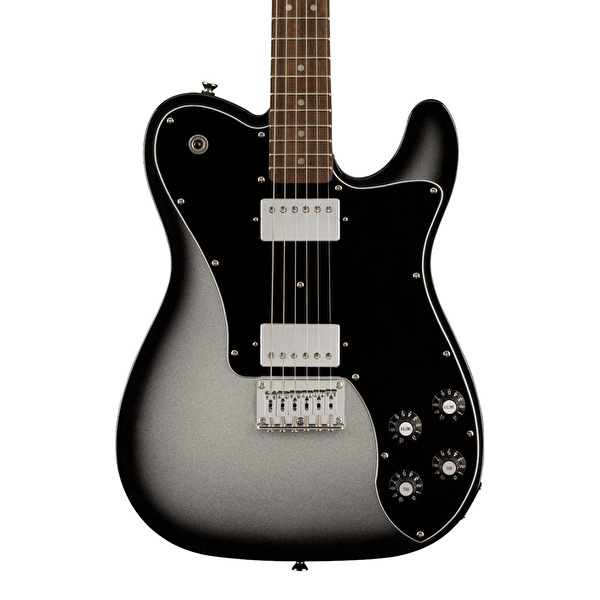 Squier FSR Affinity Telecaster Deluxe Laurel Klavye Black PG Silverburst Elektro Gitar