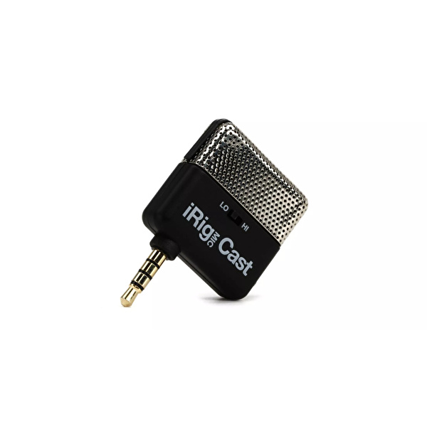 IK Multimedia iRig Mic Cast Ultra-Kompakt Mikrofon (iOS & Android)