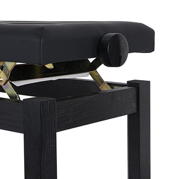 KOZMOS P-310-BK Ayarlı Piyano Taburesi - Siyah