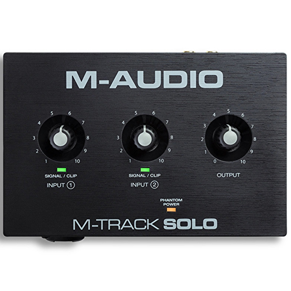M-Audio M-Track Solo Stüdyo Kayıt Paketi 3 (MTRACKSOLOII, KCP-3, KHDP-S200)
