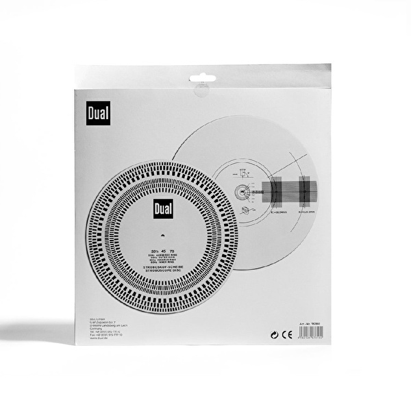 DUAL Pikap Stroboskop Diski & İğne Ölçer