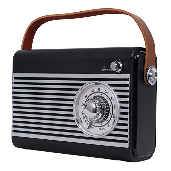 KOZMOS Retro Radyo ve Bluetooth Hoparlör