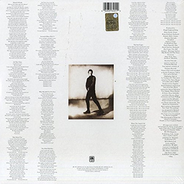 Sting - The Soul Cages