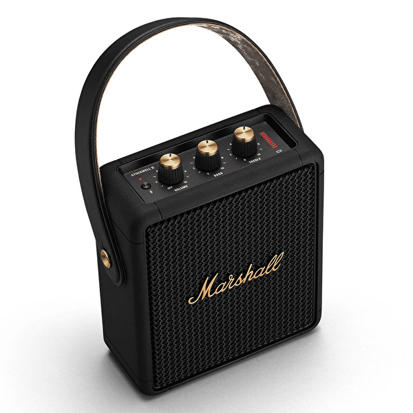 MARSHALL Stockwell II Siyah/Pirinç Bluetooth Hoparlör