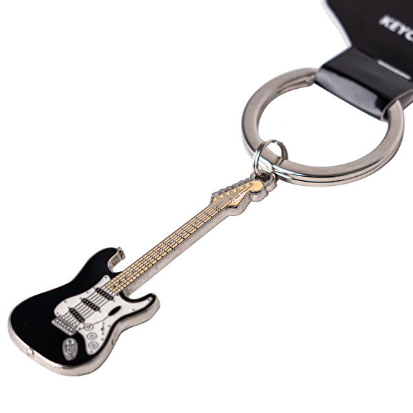 Fender Strat Siyah Anahtarlık