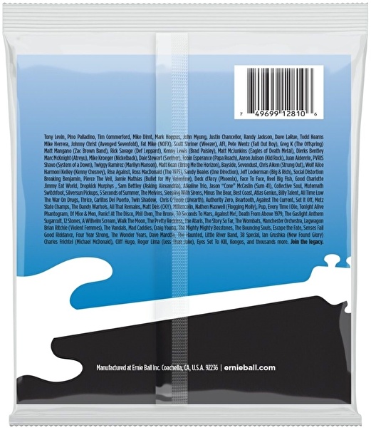 Ernie Ball P02810 Flat 45-130 (5 Telli) Bas Gitar Teli