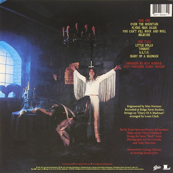 Ozzy Osbourne – Diary Of A Madman (2011 Reissue,Remastered)