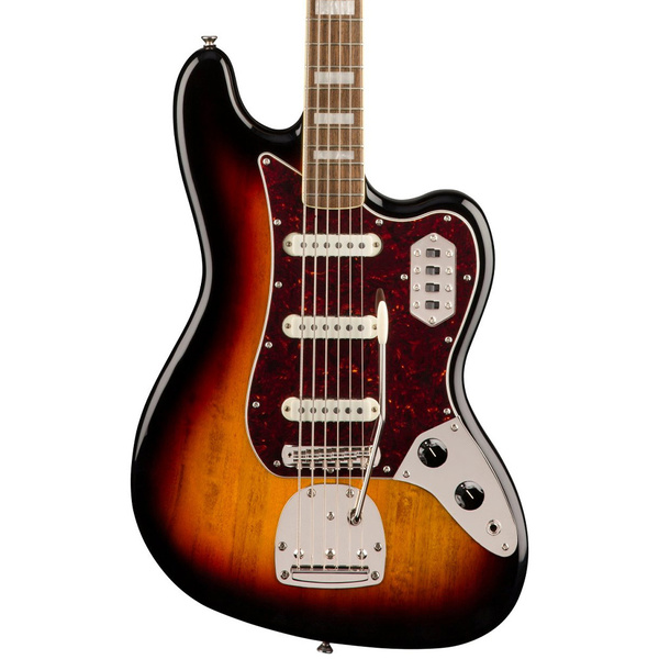 Squier Classic Vibe Bass VI 3 Renk Sunburst 6 Telli Bas Gitar