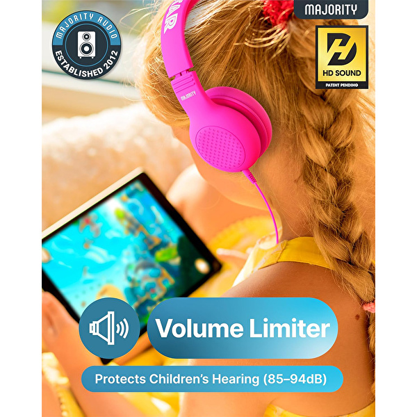 Majority Superstar Kids Kablolu Mavi  Çocuklar İçin Kafa Üstü Kulaklık