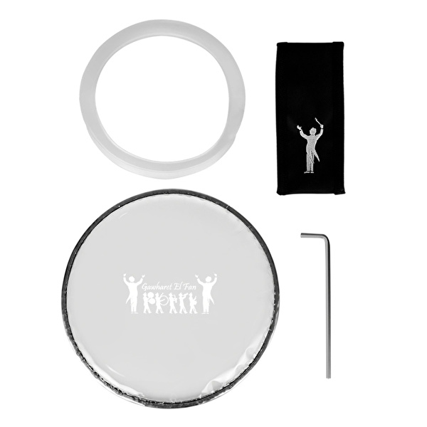 GEF ELFAN CD22-6602 İşlemeli Geleneksel Darbuka 22 cm