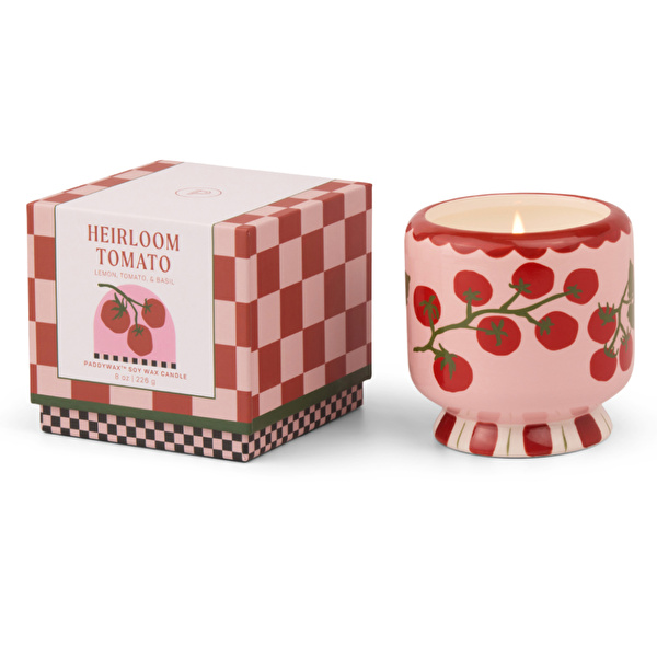 PADDYWAX Adopo Seramik Kutulu Mum Domates Heirloom Tomato 226 gr
