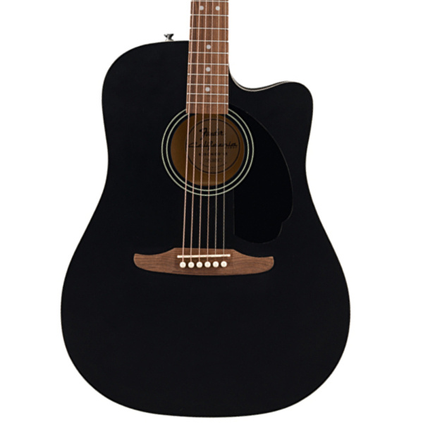FENDER California Debut Redondo Siyah Elektro Akustik Gitar